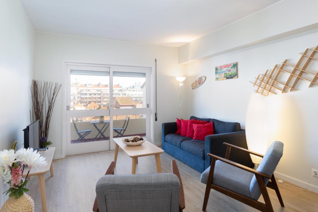 Host Wise - Trendy Bright Flats With Jacuzzi - 5 Min Beach Matosinhos  Bagian luar foto