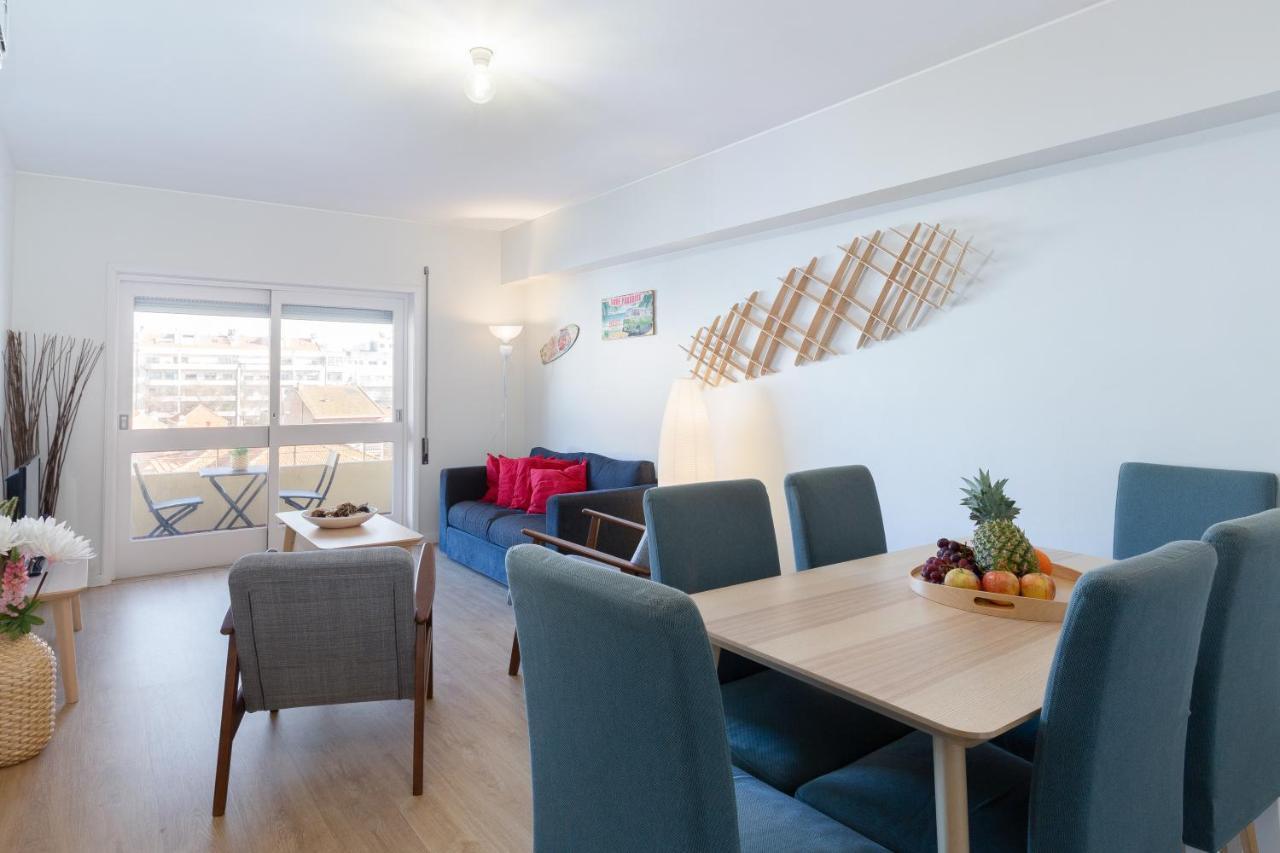 Host Wise - Trendy Bright Flats With Jacuzzi - 5 Min Beach Matosinhos  Bagian luar foto