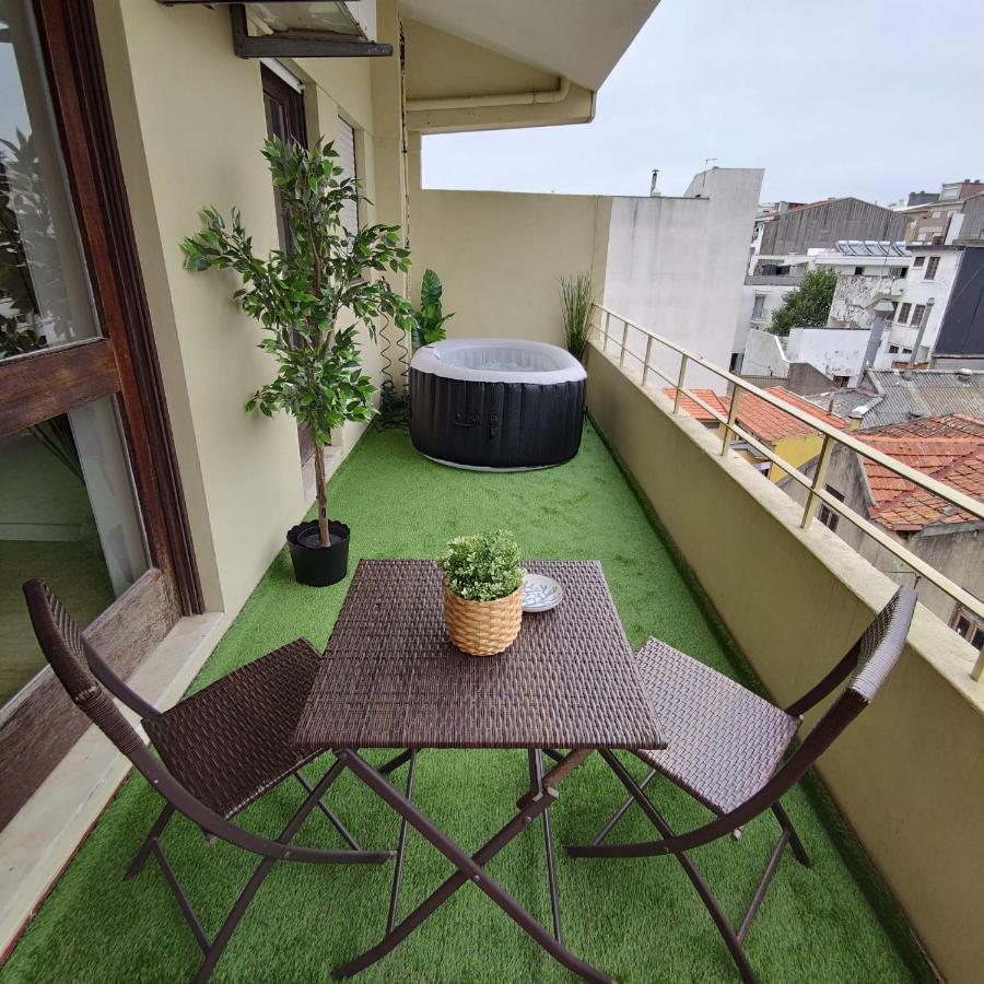 Host Wise - Trendy Bright Flats With Jacuzzi - 5 Min Beach Matosinhos  Bagian luar foto